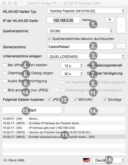Card-Fi-Copy V1.1 Mac OS X